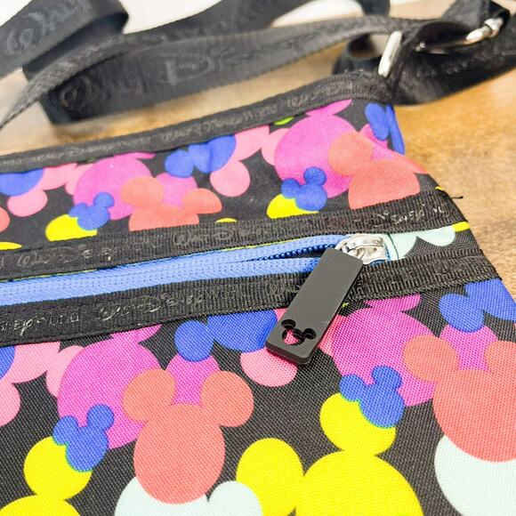 Disney Parks Multicolor~MICKEY MOUSE ICONS CROSSBODY BAG~Walt Disney World - Picture 5 of 8
